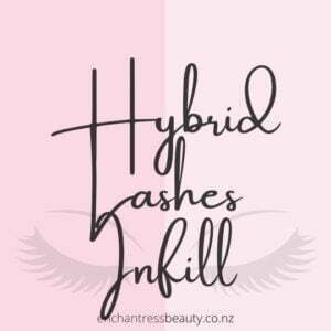 Hybrid Eyelash Infill Extensions Enchantress Beauty Christchurch Eyelash Extensions